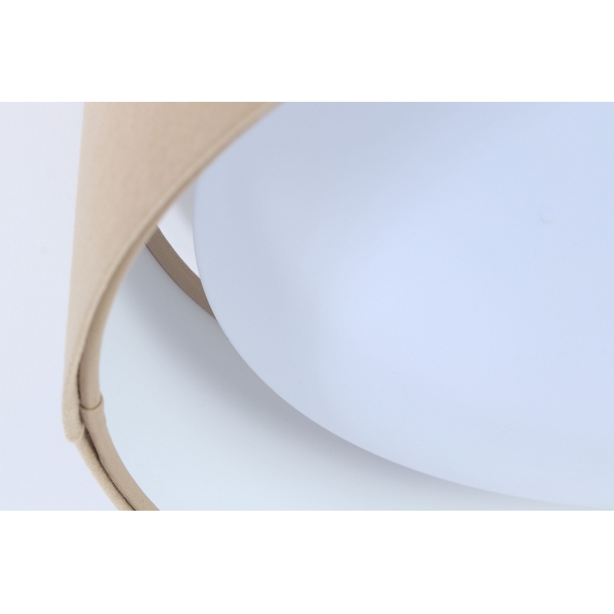 LED Ρυθμιζόμενο Φωτιστικό Οροφής SMART GALAXY LED/24W/230V διάμ. 45 εκ. 2700-6500K Wi-Fi Tuya μπεζ/λευκό + τηλεχειριστήριο