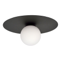 Φωτιστικό οροφής SOLAR 1xE14/10W/230V μαύρο/λευκό