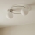 Φωτιστικό οροφής SOPRA 2xE14/10W/230V μπεζ/λευκό