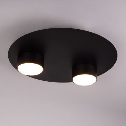 Φωτιστικό οροφής STAR 2xGX53/12W/230V μαύρο