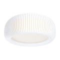 Φωτιστικό οροφής STRIPES 2xE27/40W/230V Ø 55 cm λευκό/κρεμ