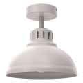 Φωτιστικό οροφής SVEN 1xE27/15W/230V Ø 21 cm σε κρεμ απόχρωση