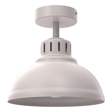 Φωτιστικό οροφής SVEN 1xE27/15W/230V Ø 21 cm σε κρεμ απόχρωση