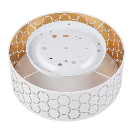 Φωτιστικό οροφής ULLE 1xE27/15W/230V Ø 35 cm λευκό