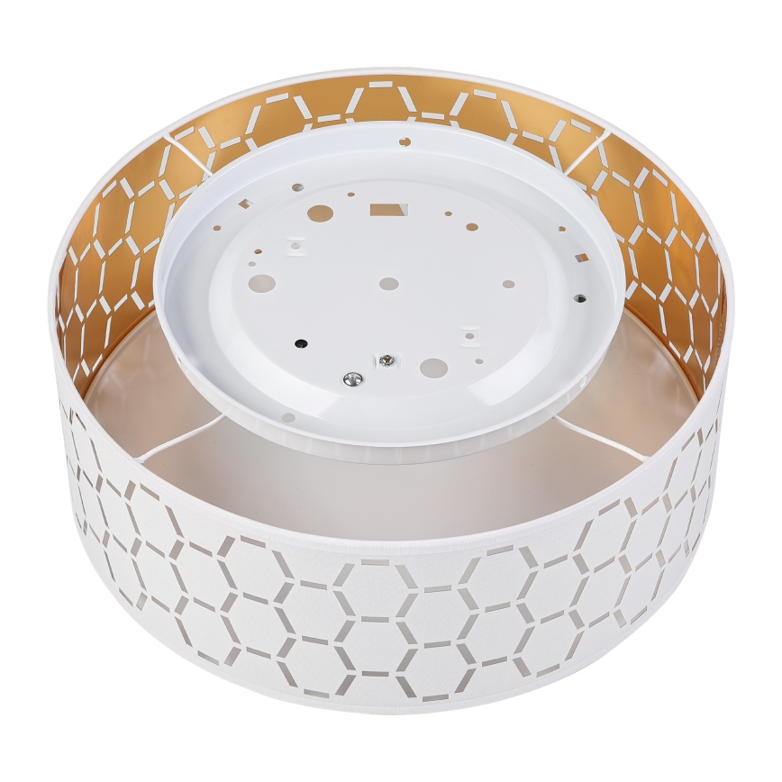 Φωτιστικό οροφής ULLE 1xE27/15W/230V Ø 35 cm λευκό