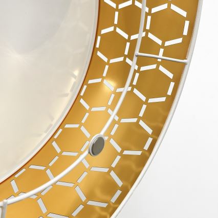Φωτιστικό οροφής ULLE 2xE27/15W/230V Ø 45 cm λευκό
