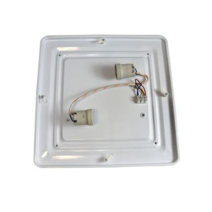 Φωτιστικό οροφής WILTON 2xE27/60W/230V 33x33 cm ανθρακί