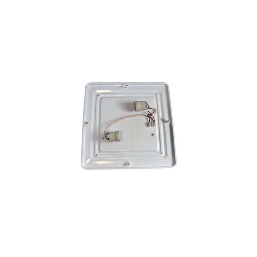 Φωτιστικό οροφής WILTON 2xE27/60W/230V 33x33 cm ανθρακί