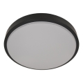 Φωτιστικό οροφής WILTON 2xE27/60W/230V διάμ. 33 cm ανθρακί