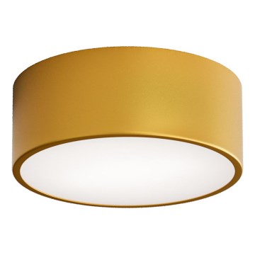 Φωτιστικό οροφής για μπάνιο με αισθητήρα CLEO 1xE27/24W/230V, Ø 20 cm, IP54, χρυσό