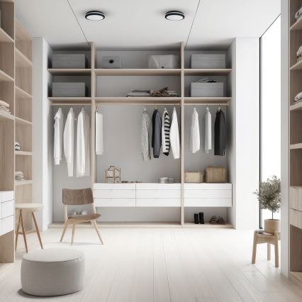 Φωτιστικό οροφής εξωτερικού χώρου LED MARLON LED/12W/230V 4000K IP54 μαύρο