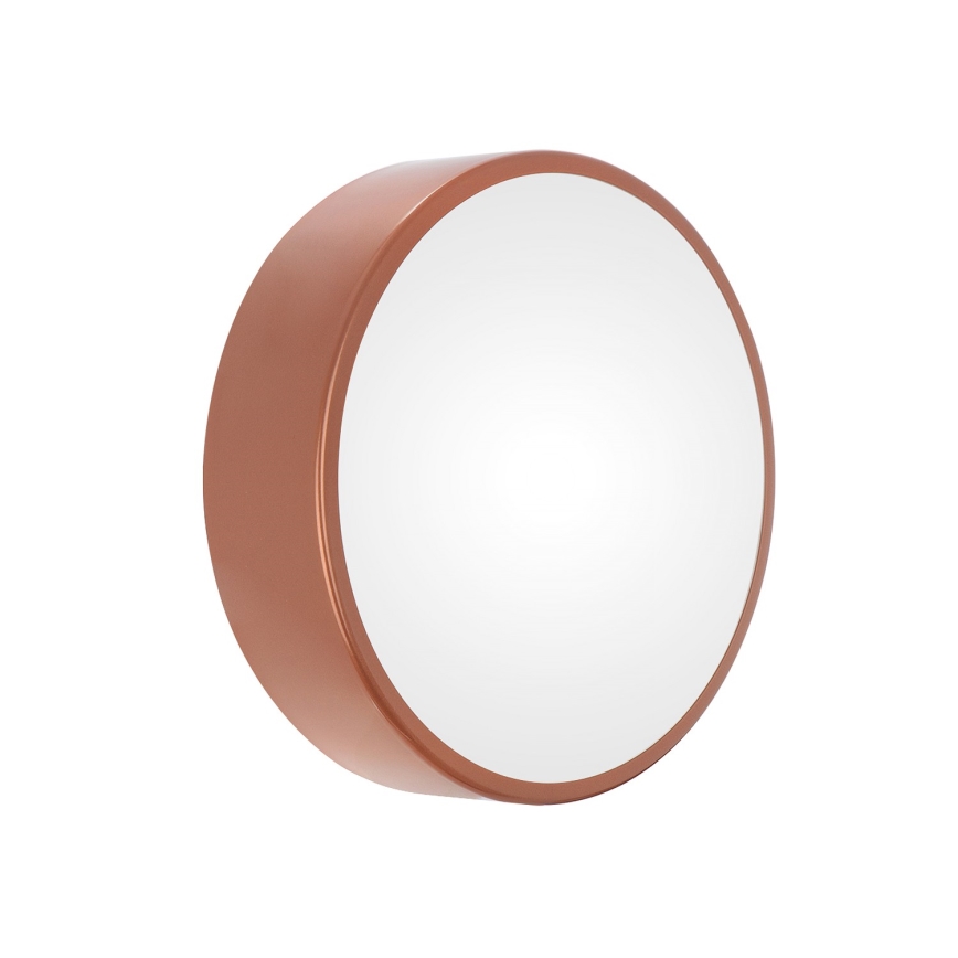 Φωτιστικό οροφής εξωτερικού χώρου με αισθητήρα CLEO 2xE27/24W/230V δ. 30 cm χαλκός IP54