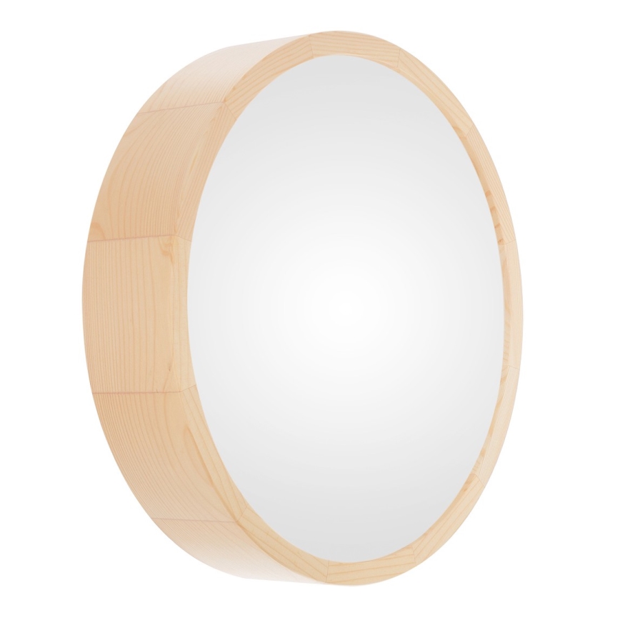 Φωτιστικό οροφής μπάνιου CLEO 2xE27/24W/230V IP54 διάμετρος 27,5 cm πεύκο