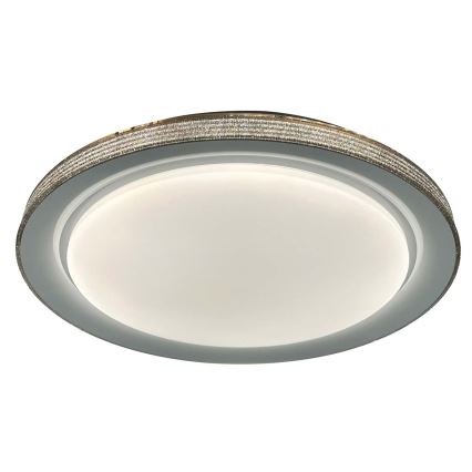 Φωτιστικό οροφής μπάνιου dimming LED GRAŻYNA LED/72W/230V 3000-6000K διάμετρος 51 cm IP44 γκρι + τηλεχειριστήριο