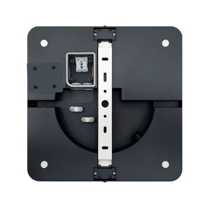 Φωτιστικό οροφής μπάνιου LED ELLÉ LED/24W/230V 3000/4000/6500K 26x26 cm IP54 ανθρακί