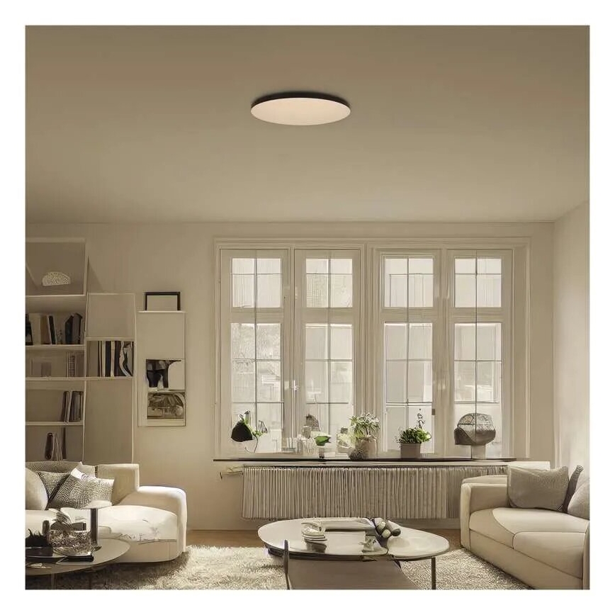 Φωτιστικό οροφής μπάνιου LED LED/15W/230V 3000/4000/5700K IP55 μαύρο