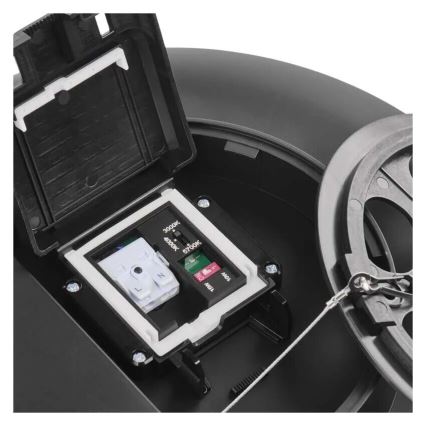 Φωτιστικό οροφής μπάνιου LED LED/15W/230V 3000/4000/5700K IP55 μαύρο