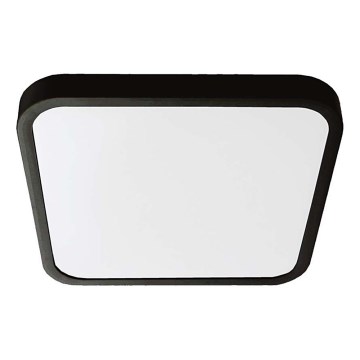 Φωτιστικό οροφής μπάνιου LED LED/24W/230V 3000K IP44 29,5x29,5 cm μαύρο