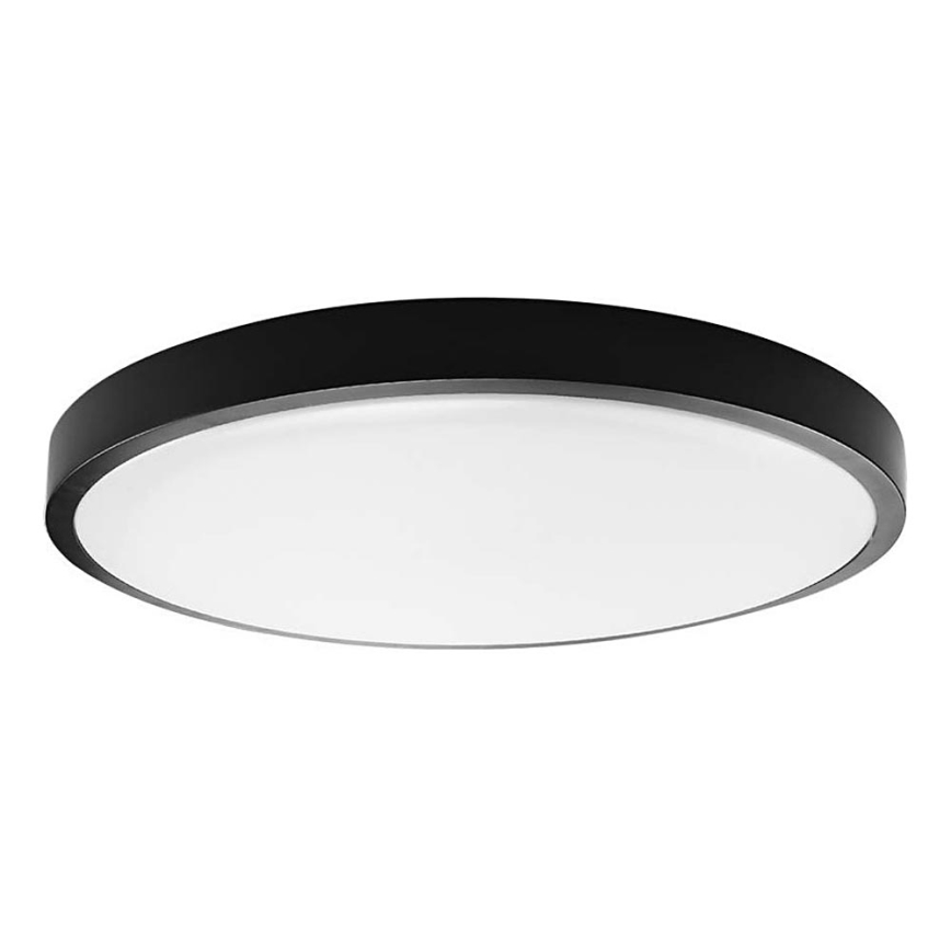Φωτιστικό οροφής μπάνιου LED LED/36W/230V 4000K IP44 διάμετρος 29,5 cm μαύρο