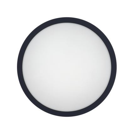 Φωτιστικό οροφής μπάνιου LED με αισθητήρα ELLÉ LED/24W/230V 3000/4000/6500K διάμετρος 26 cm IP54 ανθρακί