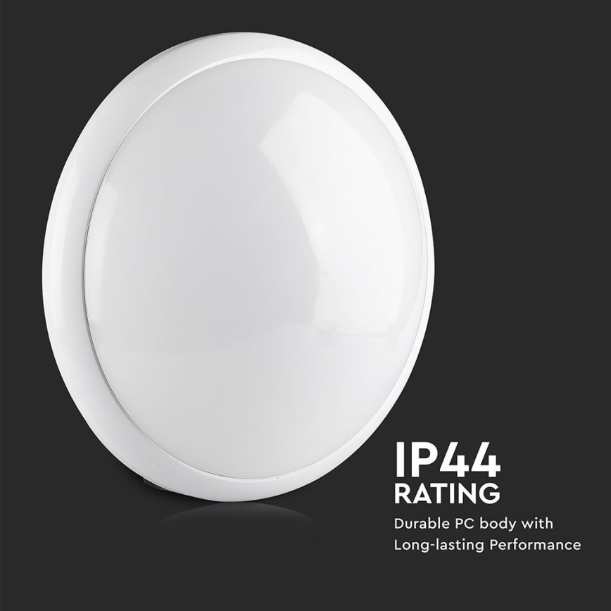 Φωτιστικό οροφής μπάνιου με αισθητήρα 1xE27/60W/230V IP44 ø 29,6 cm