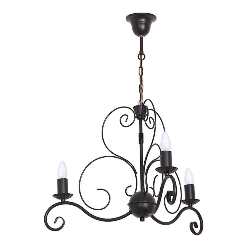 Φωτιστικό οροφής με αλυσίδα MAURO 3xE14/60W/230V