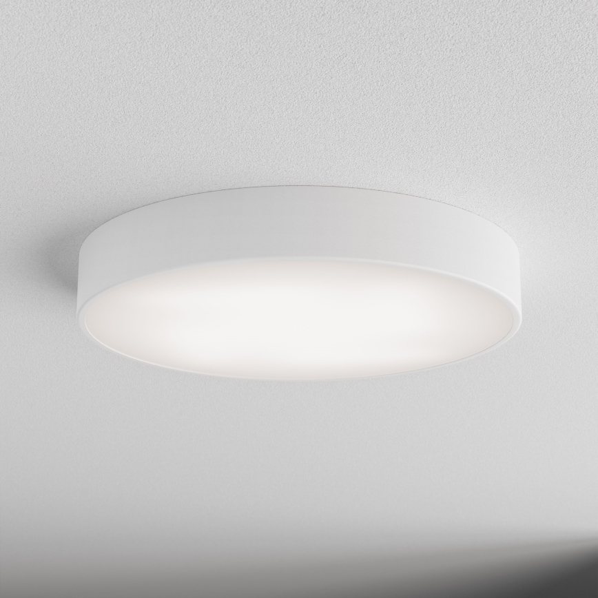 Φωτιστικό οροφής CLEO με αισθητήρα κίνησης και αισθητήρα σούρουπου, 4xE27/24W/230V, Ø 50 cm, λευκό