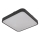 Φωτιστικό οροφής με αισθητήρα WILTON 2xE27/60W/230V 33x33 cm ανθρακί