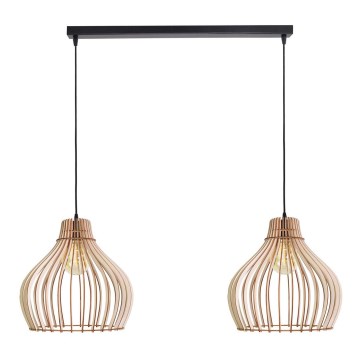 Φωτιστικό οροφής με καλώδιο BARREL 2xE27/24W/230V