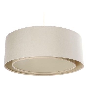 Φωτιστικό οροφής με καλώδιο BOHO TRINITI 1xE27/60W/230V Ø 50 cm σε εκρού απόχρωση