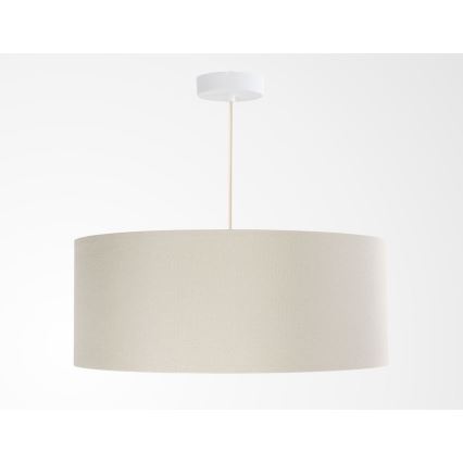 Φωτιστικό οροφής με καλώδιο BOHO TRINITI 1xE27/60W/230V Ø 50 cm σε εκρού απόχρωση