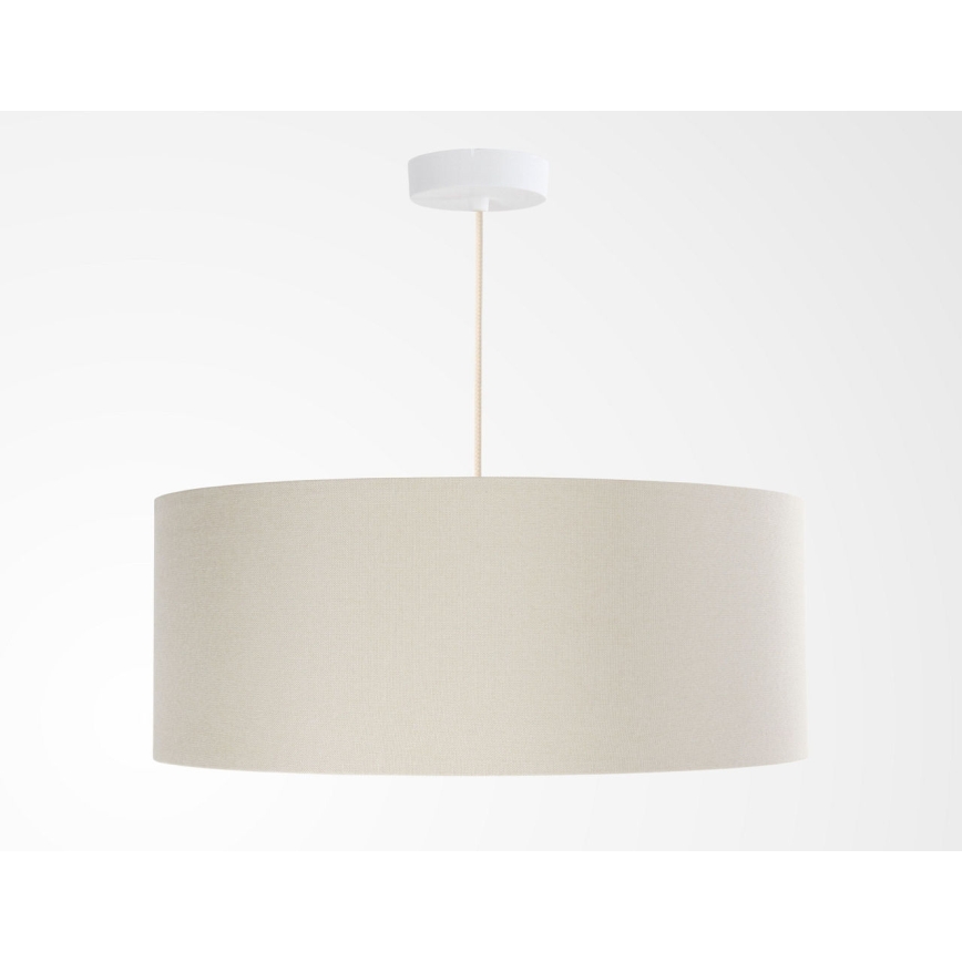 Φωτιστικό οροφής με καλώδιο BOHO TRINITI 1xE27/60W/230V Ø 50 cm σε εκρού απόχρωση