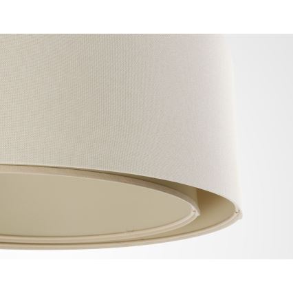 Φωτιστικό οροφής με καλώδιο BOHO TRINITI 1xE27/60W/230V Ø 50 cm σε εκρού απόχρωση