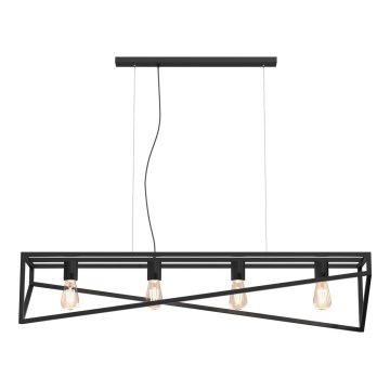 Φωτιστικό οροφής με καλώδιο GOTE 4xE27/60W/230V