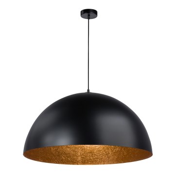 Φωτιστικό οροφής με καλώδιο SFERA 1xE27/60W/230V διάμ. 50 εκ. μαύρο/χάλκινο
