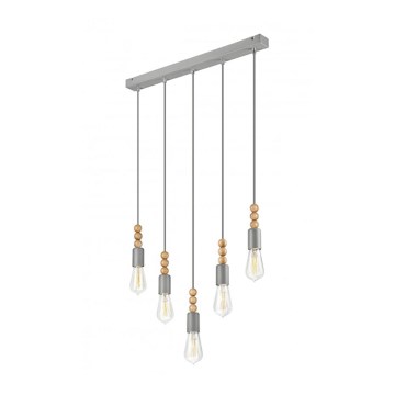 Φωτιστικό οροφής με καλώδιο SIMON 5xE27/60W/230V