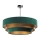 Φωτιστικό οροφής με καλώδιο TRINITI 1xE27/60W/230V πράσινο/χρυσό
