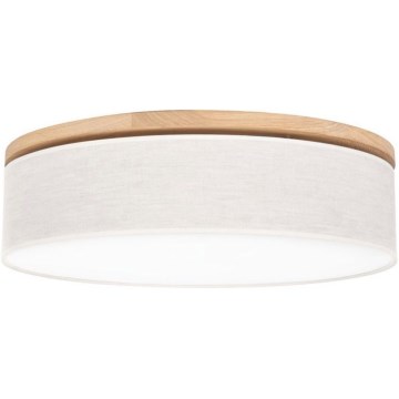 Φωτιστικό οροφής BOHO 3xE27/25W/230V διάμετρος 58 cm δρυς