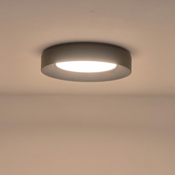 Φωτιστικό οροφής LED LED/40W/230V 3000K μαύρο διάμετρος 50 cm