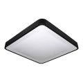 Φωτιστικό οροφής LED WILTON LED/24W/230V 37,5x37,5 cm μαύρο