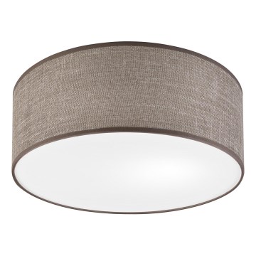 Φωτιστικό οροφής SIRJA 1xE27/15W/230V Ø 35 cm καφέ