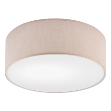 Φωτιστικό οροφής SIRJA 1xE27/60W/230V διάμετρος 35 cm μπεζ