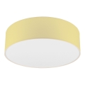 Φωτιστικό οροφής SIRJA PASTEL DOUBLE 4xE27/15W/230V διάμετρος 45 cm κίτρινο