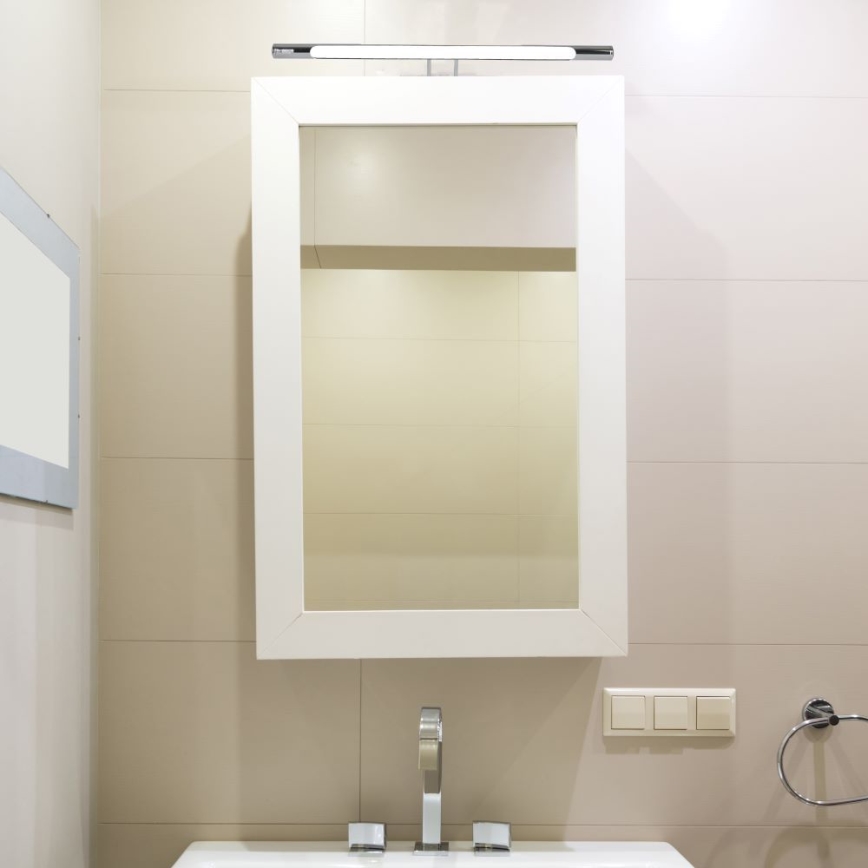 Φωτισμός καθρέφτη LED LED/9W/230V 3000K 50cm γυαλιστερό χρώμιο