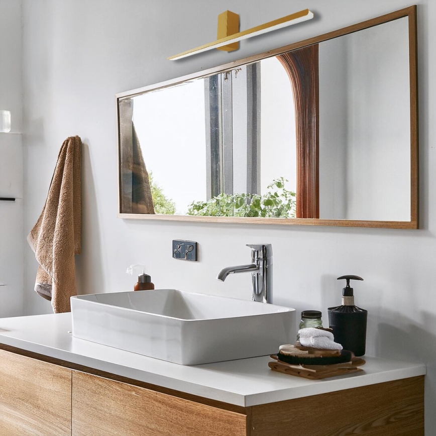 Φωτισμός καθρέφτη μπάνιου LED ARTEMIS LED/13,8W/230V 4000K 60 cm IP44 χρυσό