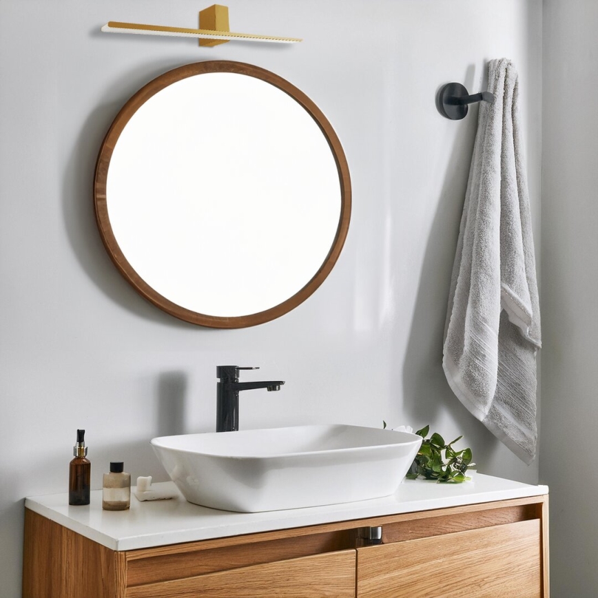 Φωτισμός καθρέφτη μπάνιου LED ARTEMIS LED/13,8W/230V 4000K 60 cm IP44 χρυσό