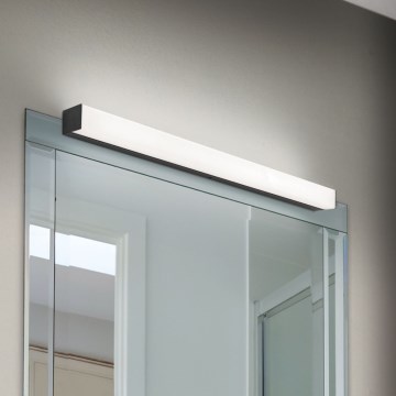 Φωτισμός καθρέφτη μπάνιου LED HORIZON LED/12W/230V 3000/4000K 60 cm IP44 μαύρο