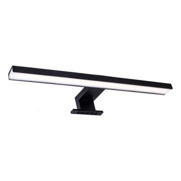 Φωτισμός καθρέφτη μπάνιου LED SAMOS LED/8W/230V 4000K 40 cm IP44 μαύρο