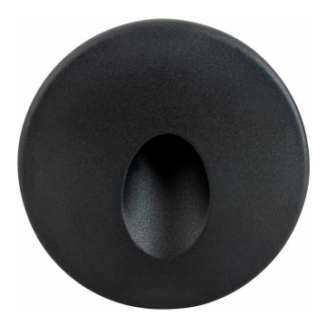 Φωτισμός σκάλας εξωτερικού χώρου LED DECENTLY LED/1,5W/230V 3000/4000/6000K IP44 μαύρο