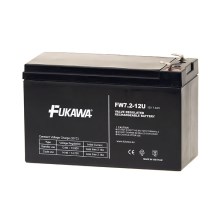 FUKAWA FW 7,2-12 F1U - Μπαταρία μολύβδου-οξέος 12V/7,2Ah/faston 4,7mm